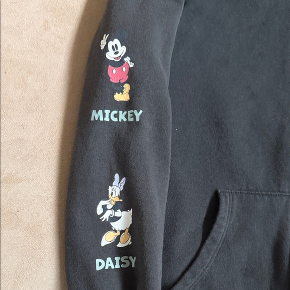 H&M Black Hoodie with Disney Characters Print - Picture 5 of 9